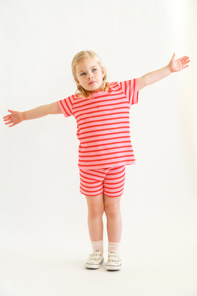 Pink Stripes Classic Tee