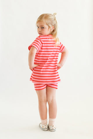 Pink Stripes Classic Tee