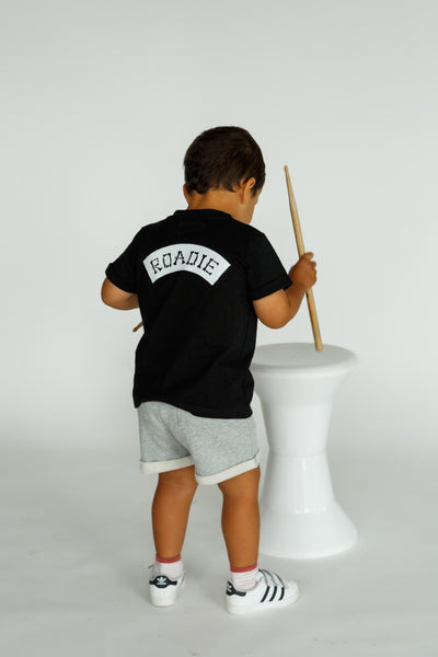 On Tour Casual Tee - Black