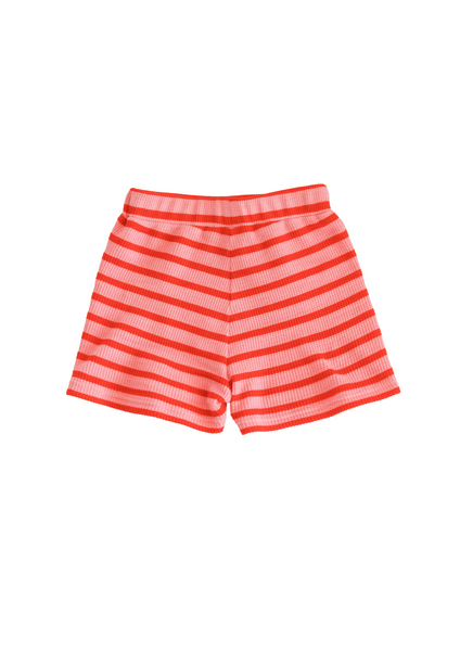 Pink Stripes Bike Short