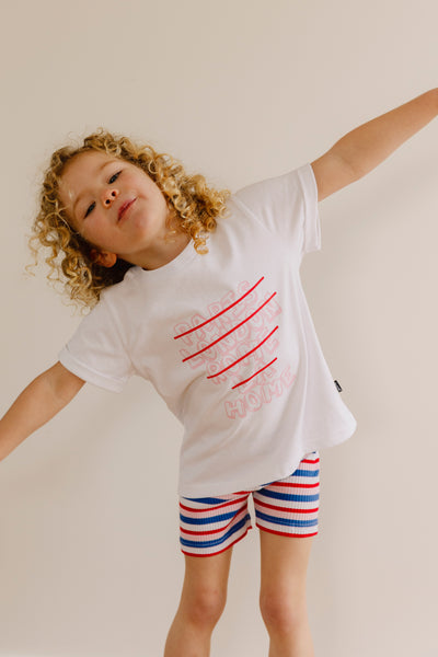 Take Me Home Casual Tee - Bubble Gum