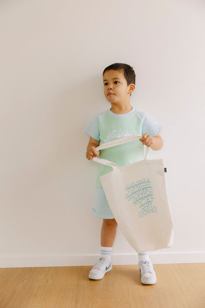 Traveller Tote - Ice Blue