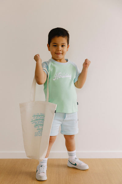 Traveller Tote - Ice Blue